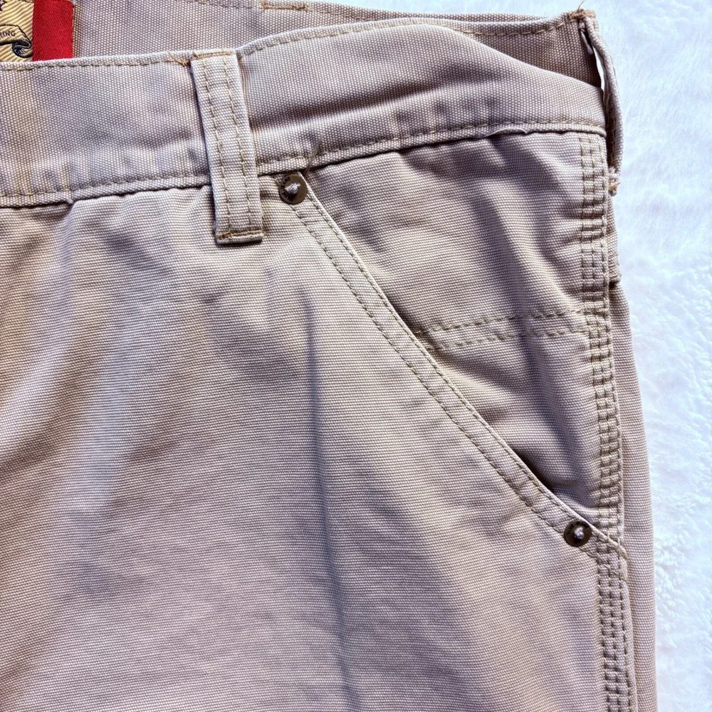Old Navy‎ Painter's Pants Men 34x36 Carpenter Utility Workwear Khaki Cotton 2007
